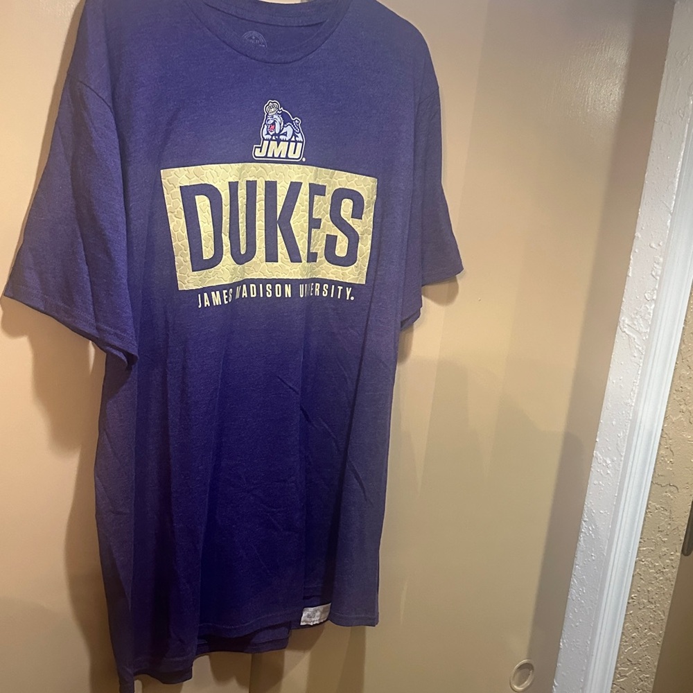 Rivalry Threads Purple JMU Dukes Tee